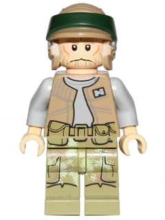 LEGO Minifigure -- Endor Rebel Trooper 2 (Olive Green) (75094)-Star Wars / Star Wars Episode 4/5/6 -- SW0646 -- Creative Brick Builders